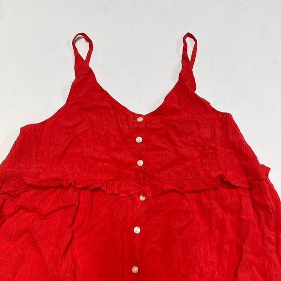 Tom Tailor Denim Orange Buttoned Dress - Picture 2 of 6